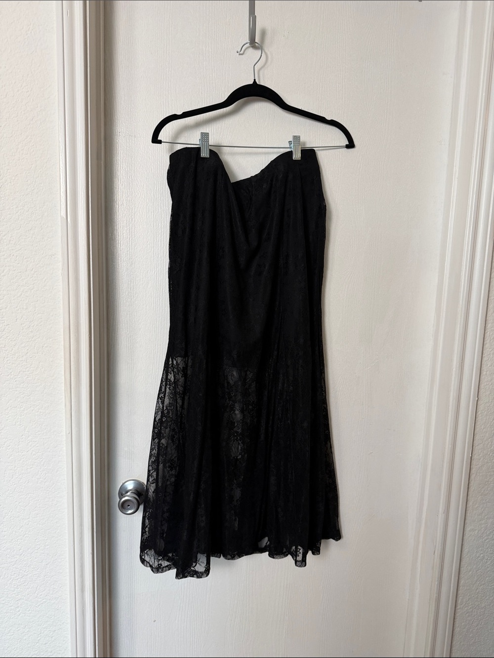 Black Lace skirt